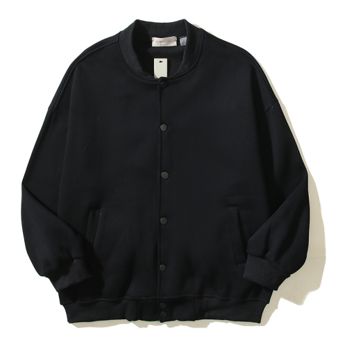 Diverse Collection of Varsity Jackets in Various Colors and Styles