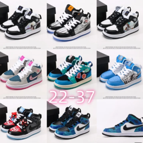 N1ike A1ir Jordan Kids' High-Top Sneakers