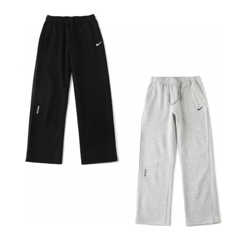Nike Black and Grey Sweatpants