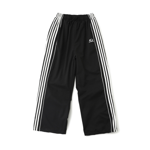 B1alenciaga Black Track Pants