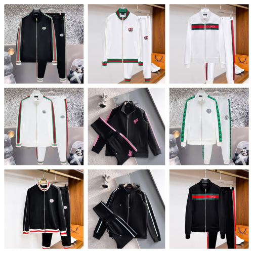 Gucci Black Track Jacket and Pants Set