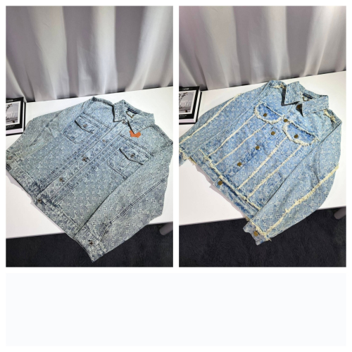 L1ouis V1uitton Blue Denim Jacket
