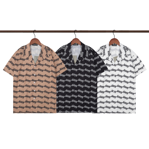 Balenciaga Patterned Short Sleeve Shirt