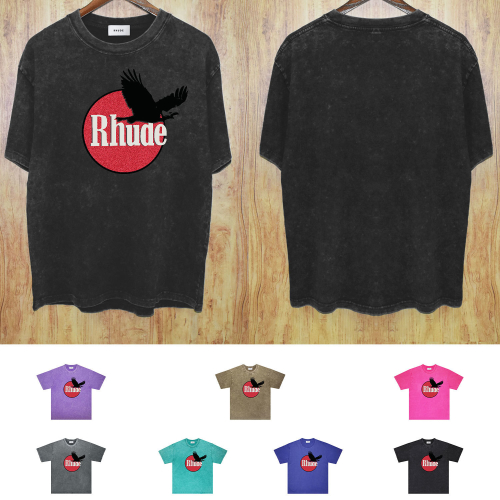 Rhude Black Short Sleeve T-Shirt