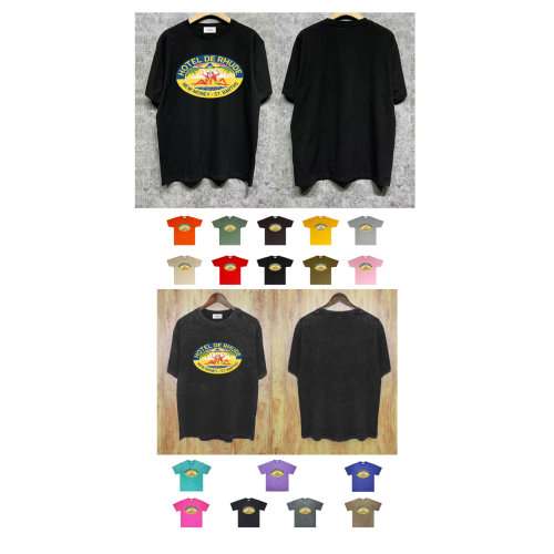 Hotel De Rhude Black Short Sleeve T-Shirt