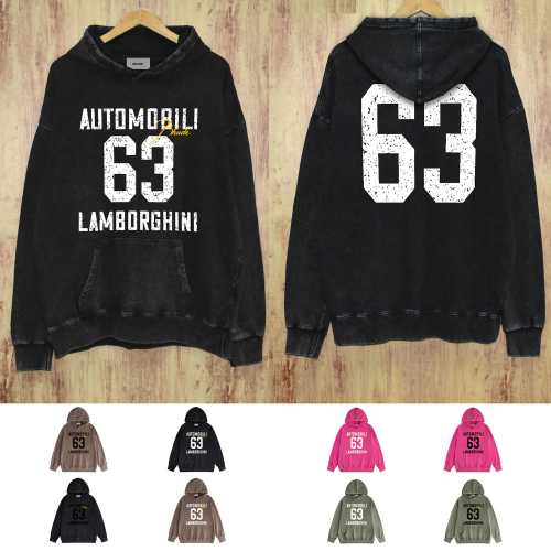 Automobili Lamborghini Black Hoodie