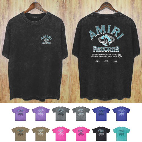 Amiri Black Short Sleeve T-Shirt