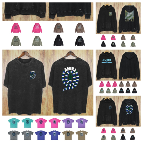 Amiri Black Short Sleeve T-Shirt