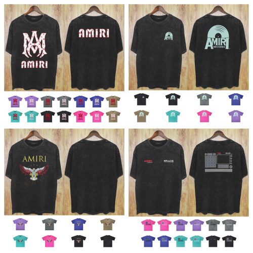 Amiri Black Short Sleeve T-Shirt