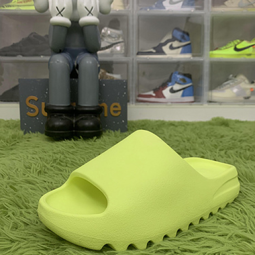 LW Batch adidas Yeezy Slide Glow Green HQ6447