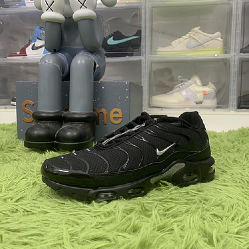 Nike Air Max Plus Mini Swoosh Black Silver-DX8971-001