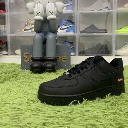 OG batch Nike Air Force 1 Low Supreme Black CU9225 001