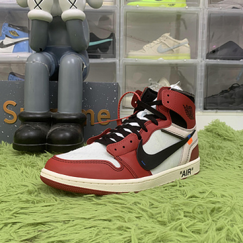 LJR Batch Jordan 1 Retro High Off-White Chicago——AA3834 101