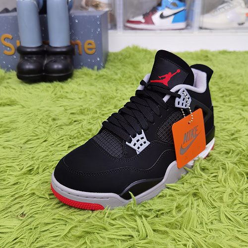 GX Batch  Air Jordan 4 Bred 2019 308497 060