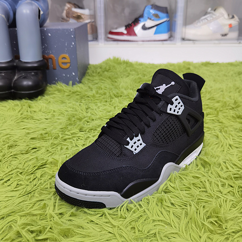 GX Batch Air Jordan 4 Retro SE Black Canvas DH7138 006