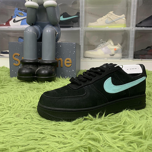 T1 batch Nike Air Force 1 Low Tiffany &amp; Co. 1837 DZ1382 001