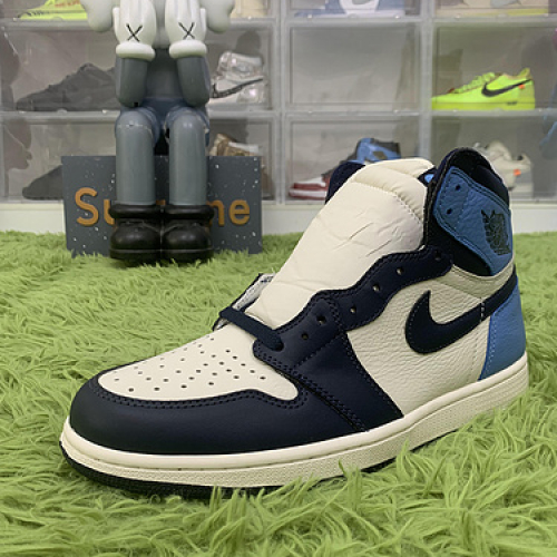 Pk batch Jordan 1 Retro High Obsidian 555088 140